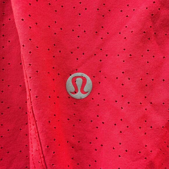 NWT Lululemon Women's Adapted State Perforated HR Jogger in Red Glow Size 14 - Picture 10 of 16